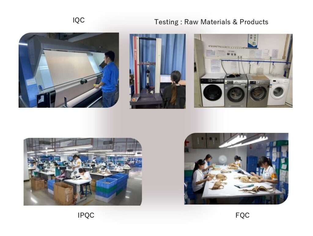 lingerie quality control procedures